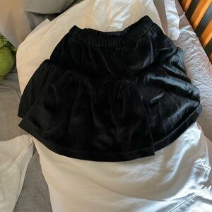 Vintage 90s girl’s velvet skort